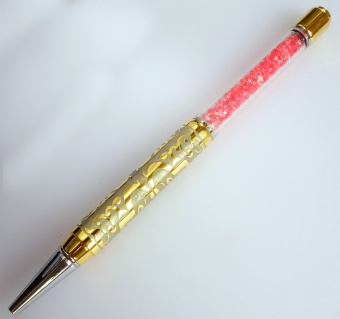 Ручка с кристаллами