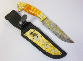 Нож "Орел" №8 /дамаск/