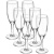 Набор из 6 бокалов для шампанского «Французский ресторанчик»