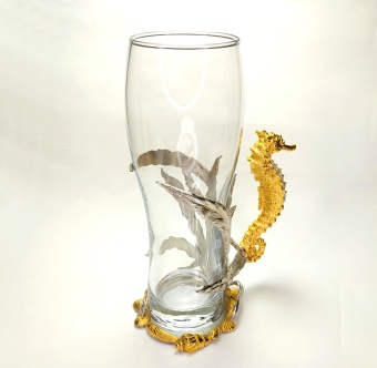 Пивной бокал "Морской конек"