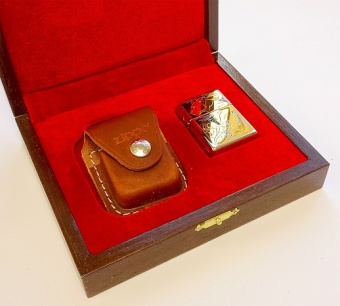 Зажигалка "Волки"