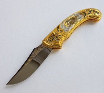 Нож складной "Добыча"