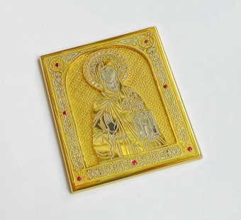 Икона Святая Ольга карманная. Златоуст