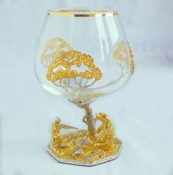 Бокал «Охота на медведя»