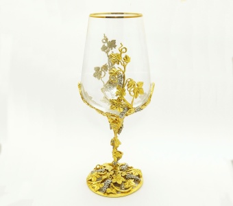 Бокал для вина "Виноград"