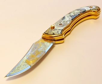 Нож складной "Собаки"