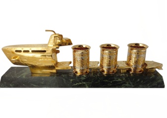 Водочный набор на троих "Морской"