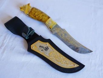 Нож "Одинокий волк"