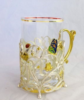 Подстаканник "Колокольчики"