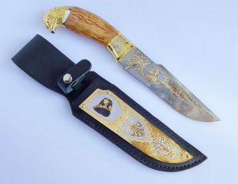 Нож "Сокол" №8 /дамаск/