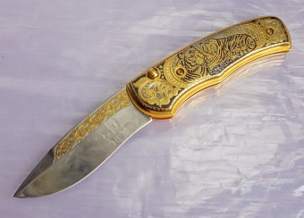 Нож складной "Тигры"