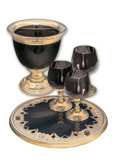 Набор коньячный "Обсидиан"